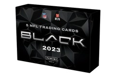 2023 Panini BLACK NFL Football Hobby Box